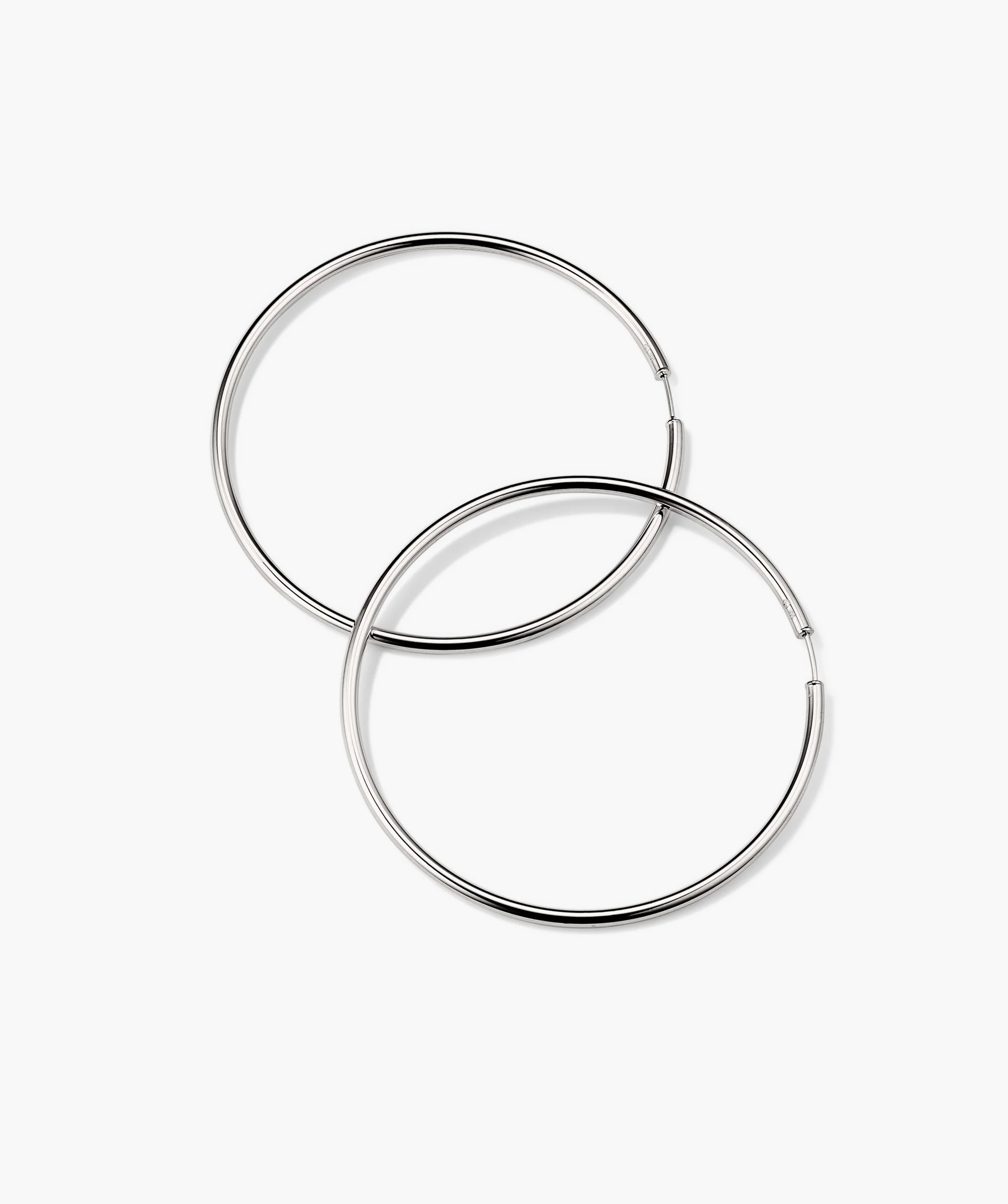 Oversized Thin Hoops - Image 12