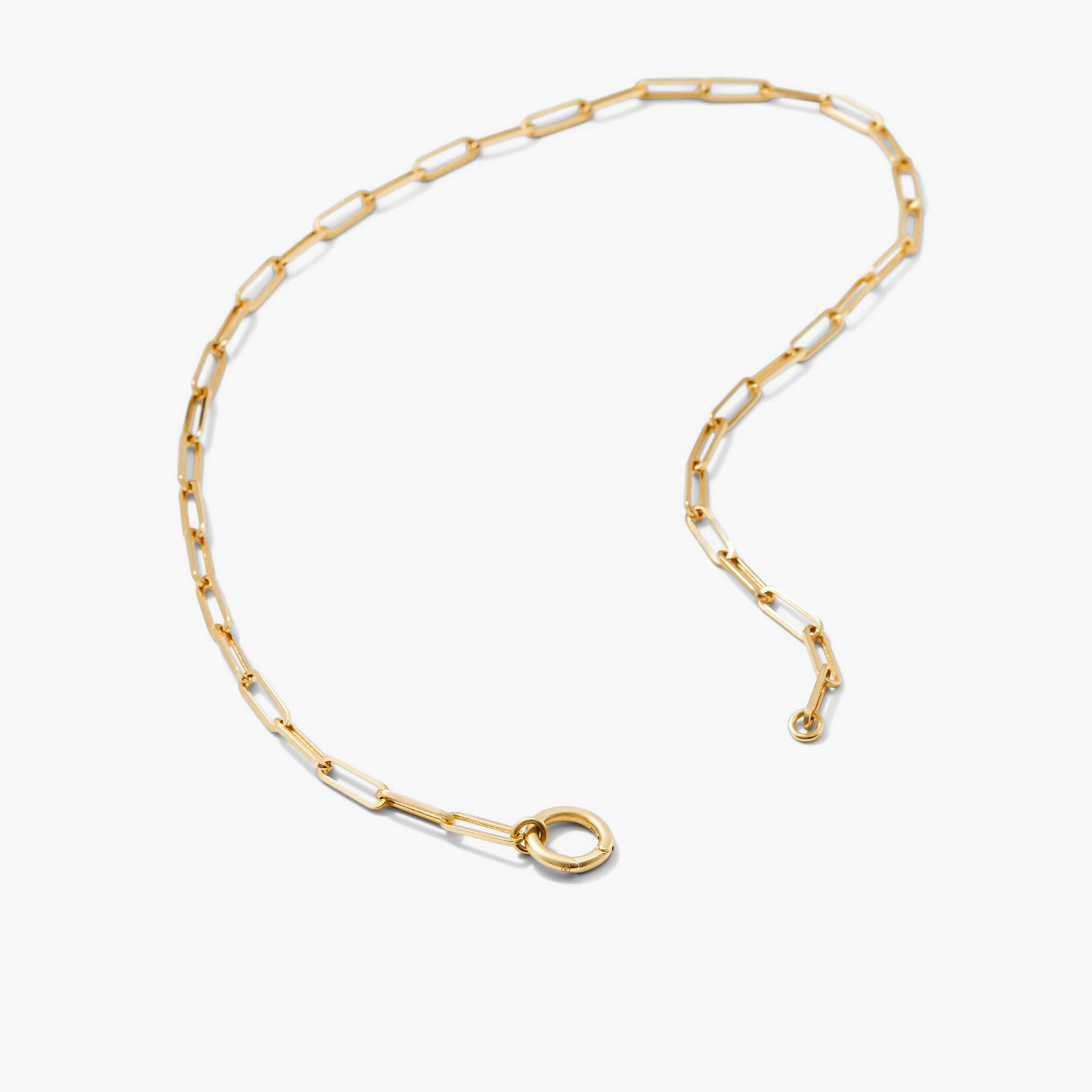 Paperclip Chain Charm Necklace - Image 10