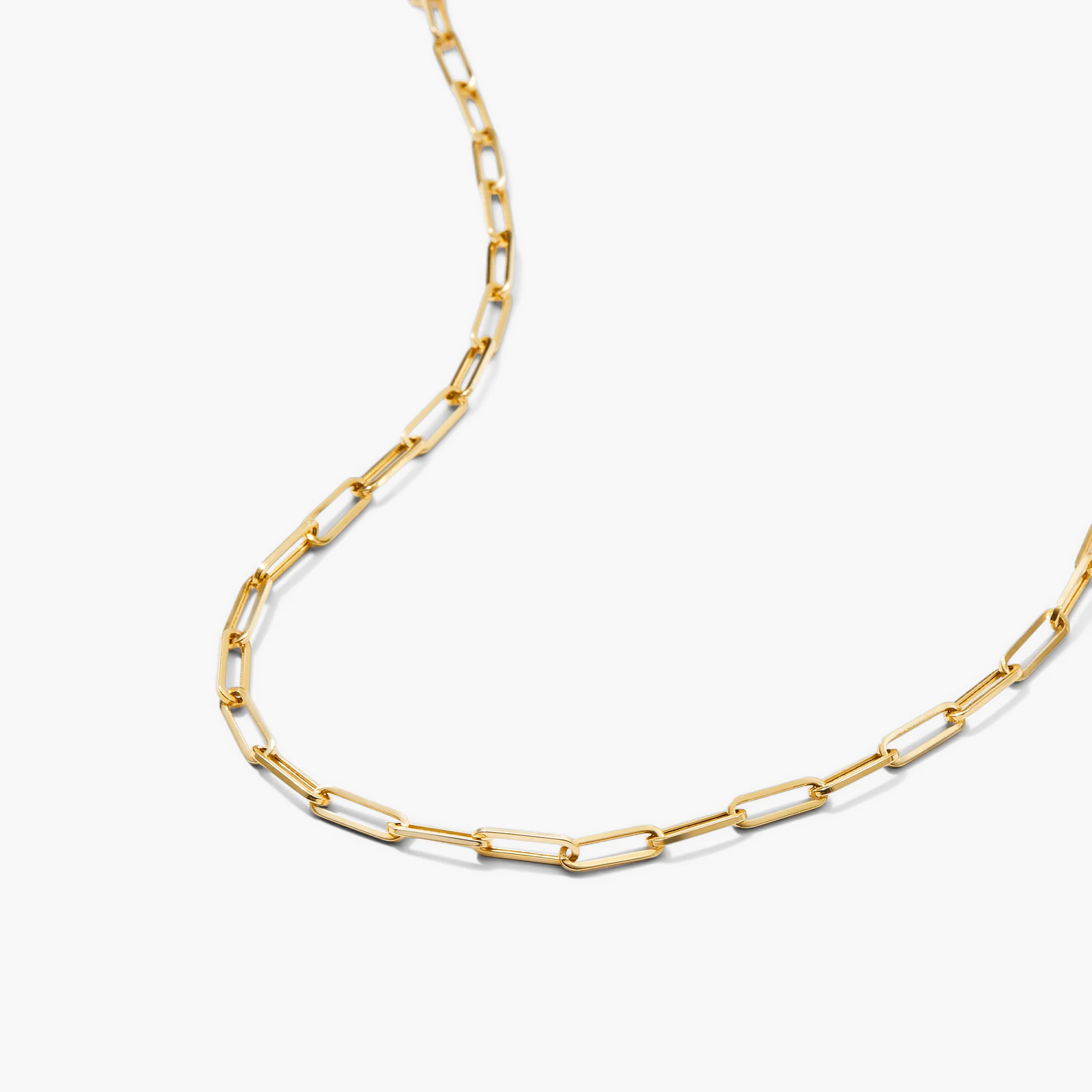 Paperclip Chain Charm Necklace - Image 9