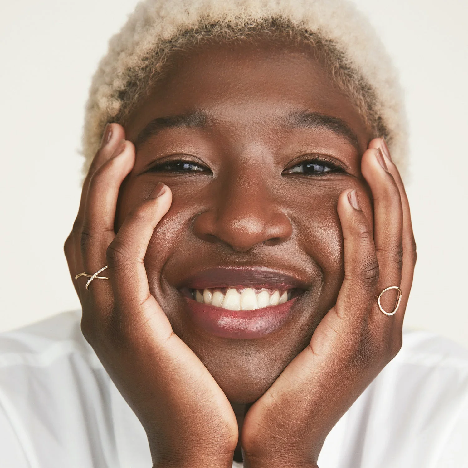 Pavé Diamond X Ring - Image 3