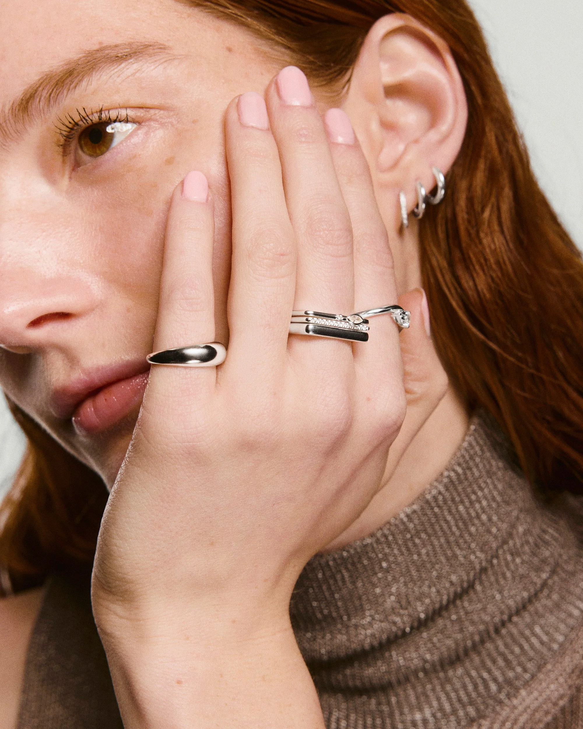 Pavé Puzzle Stacking Ring - Image 6