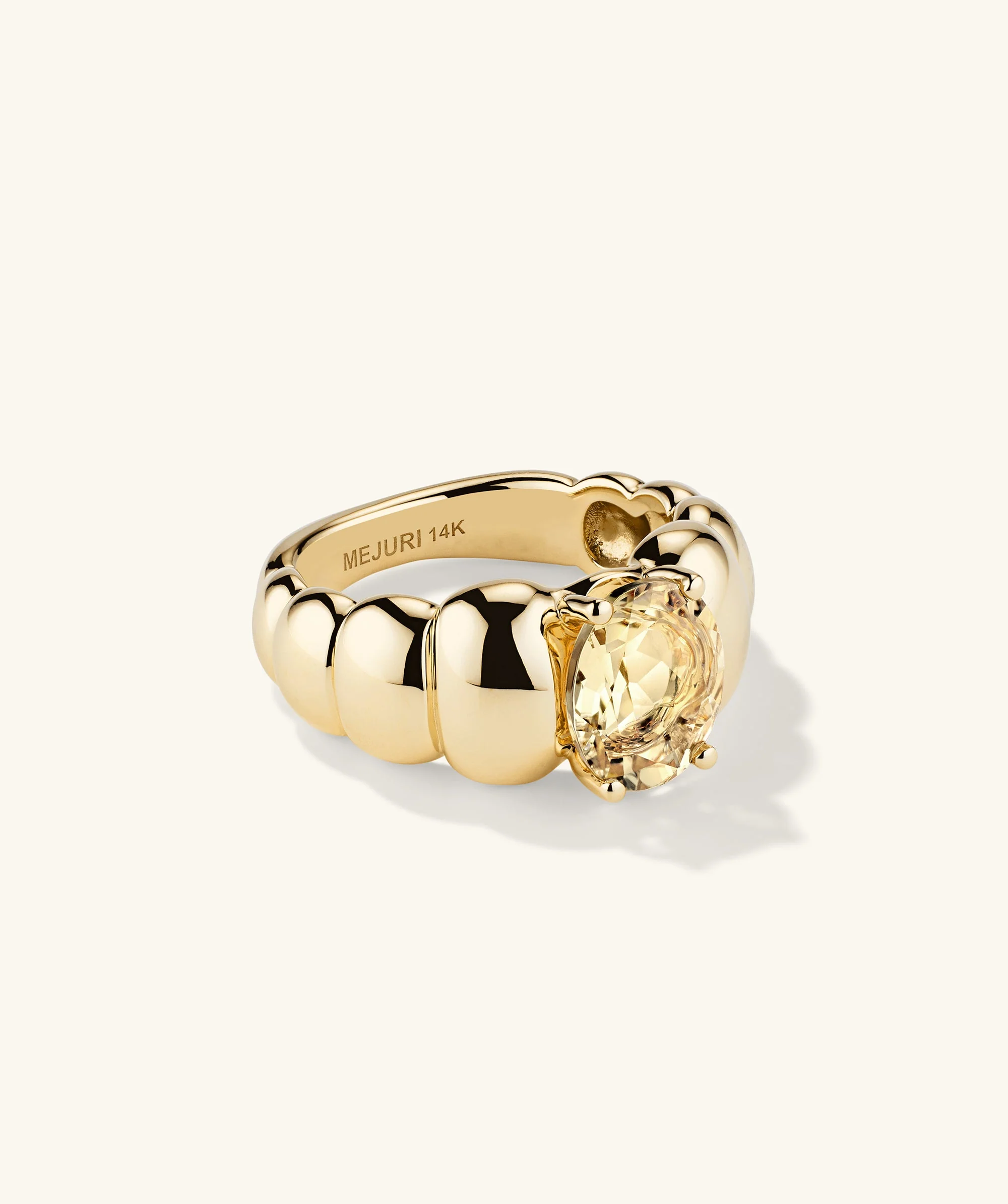 Puffy Charlotte Gemstone Ring - Image 11