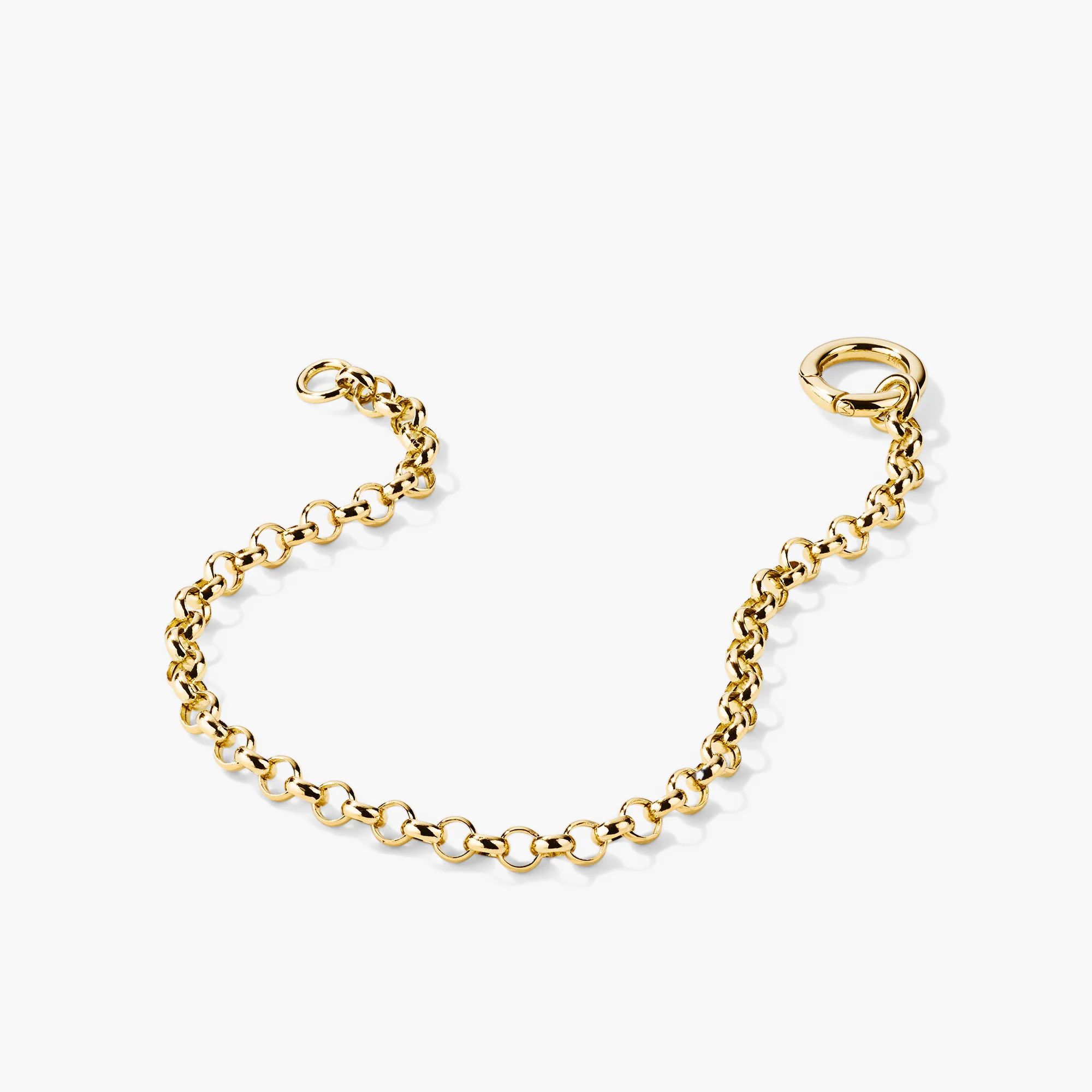 Rolo Chain Charm Bracelet - Image 9