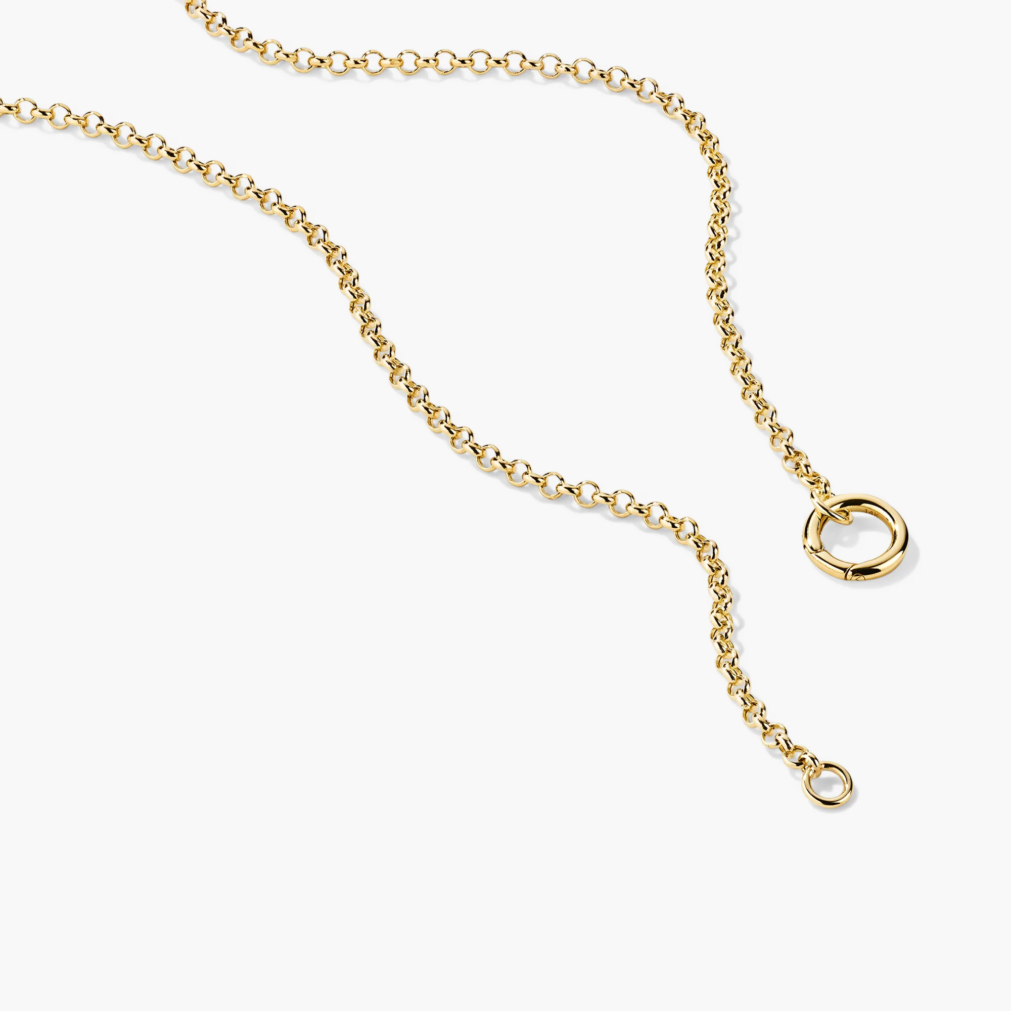 Rolo Chain Charm Necklace - Image 12