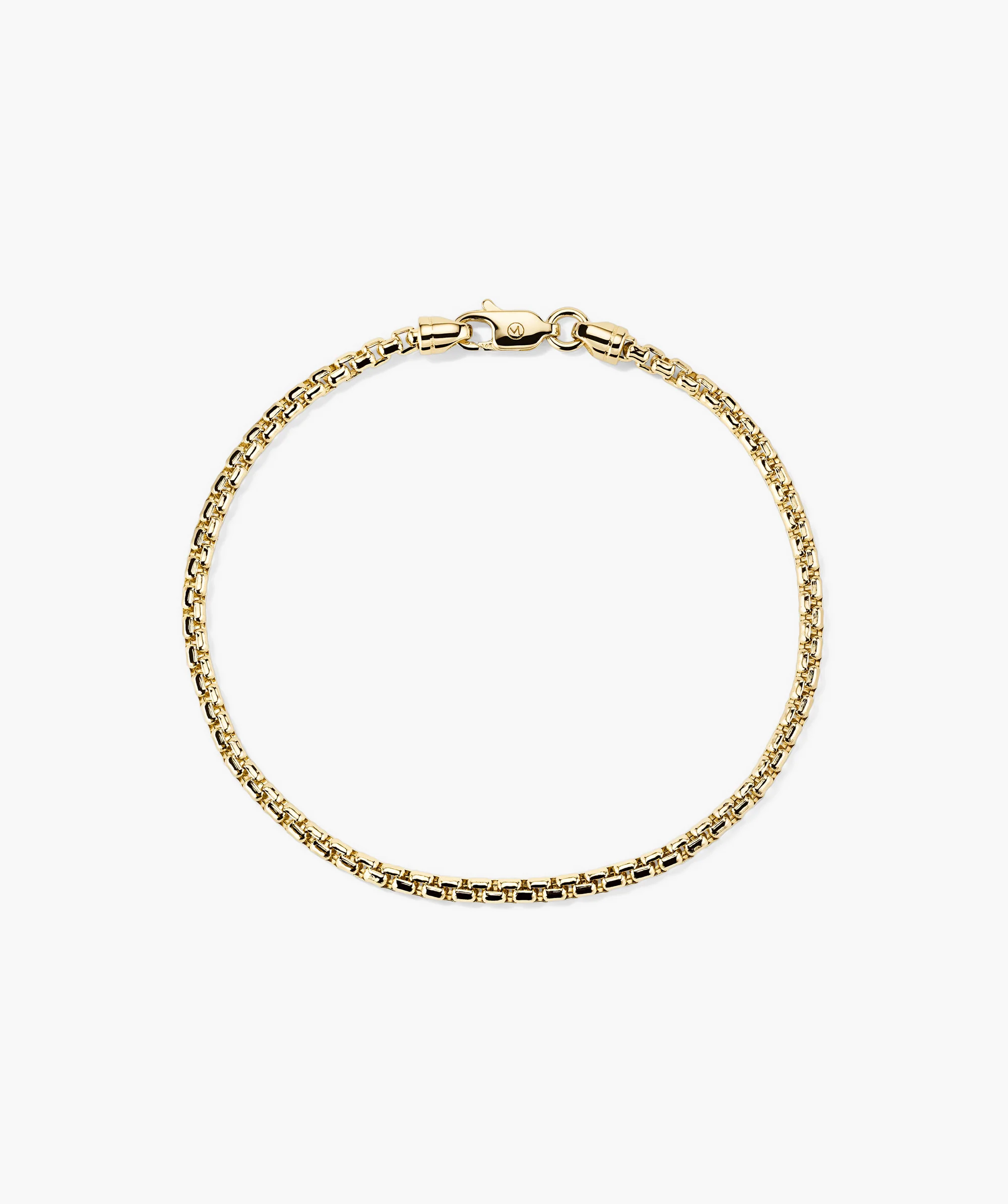 Round Box Chain Bracelet - Image 19