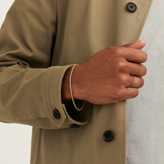 Round Box Chain Bracelet - Image 4