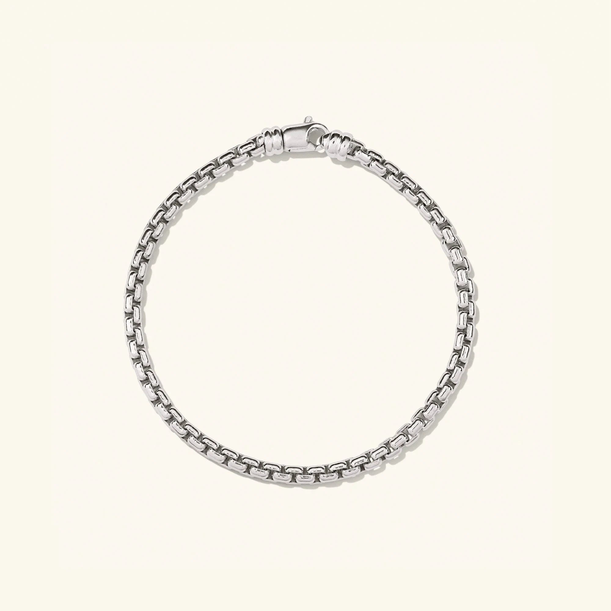 Round Box Chain Bracelet - Image 8