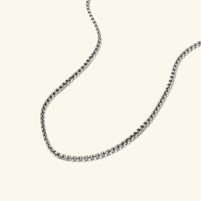 Round Box Chain Necklace - Image 16