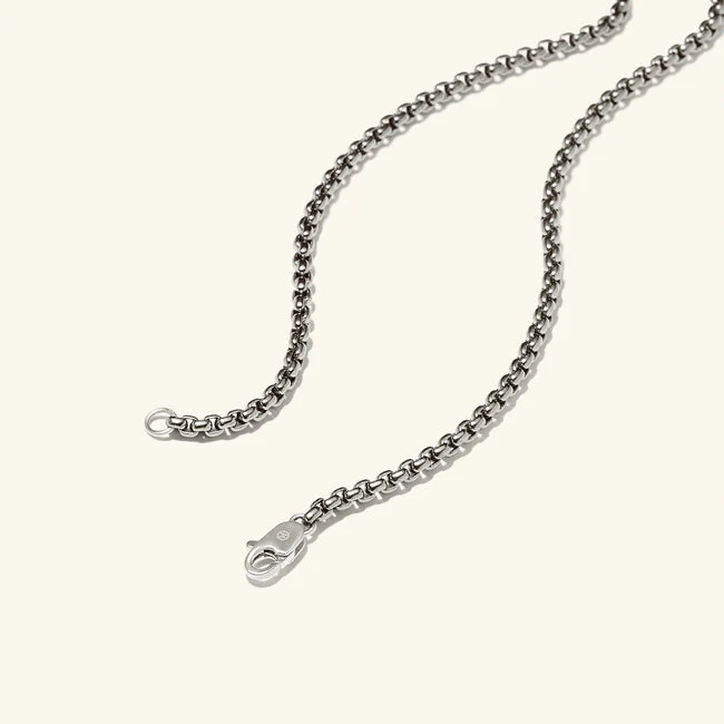 Round Box Chain Necklace - Image 17