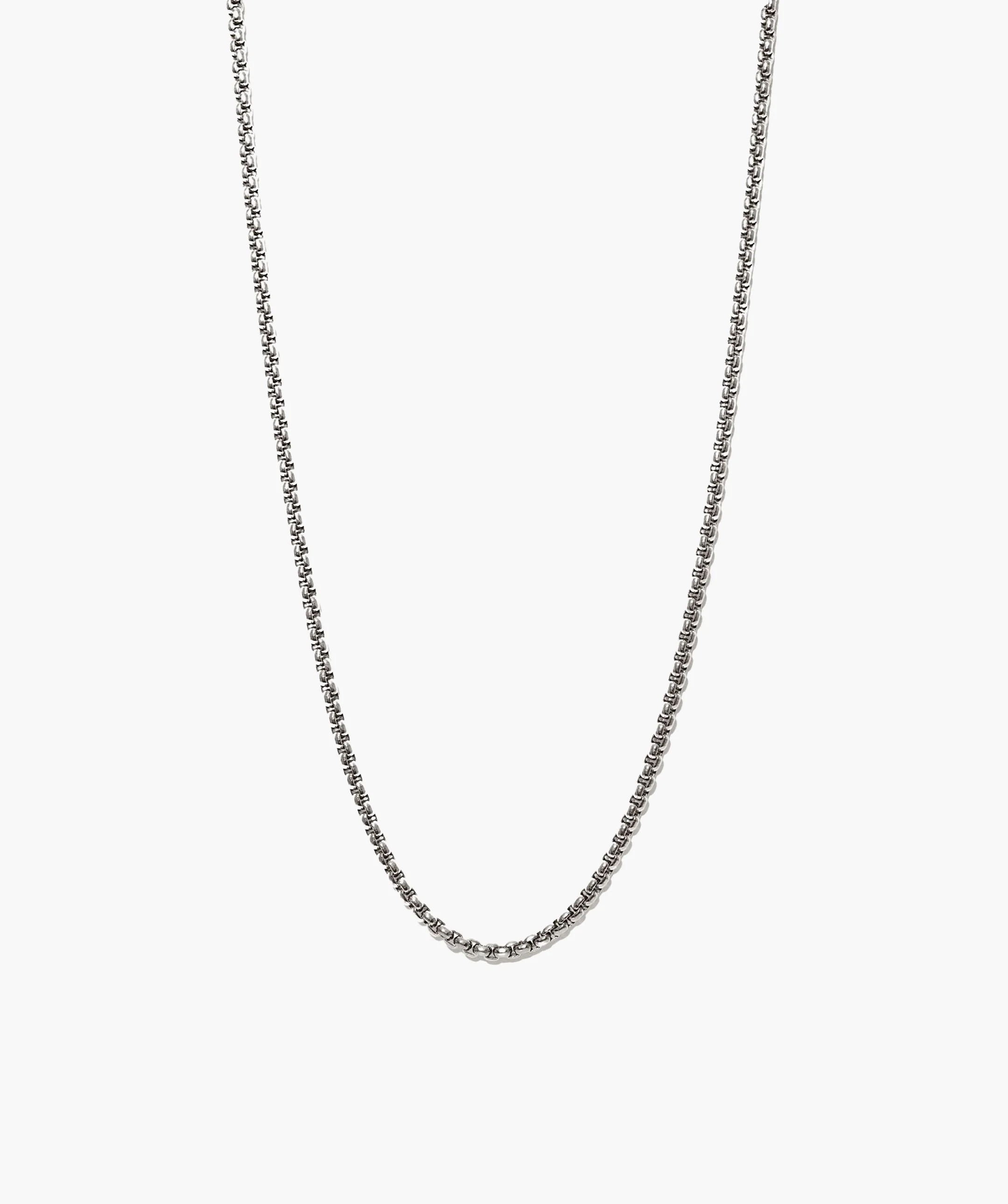 Round Box Chain Necklace - Image 24