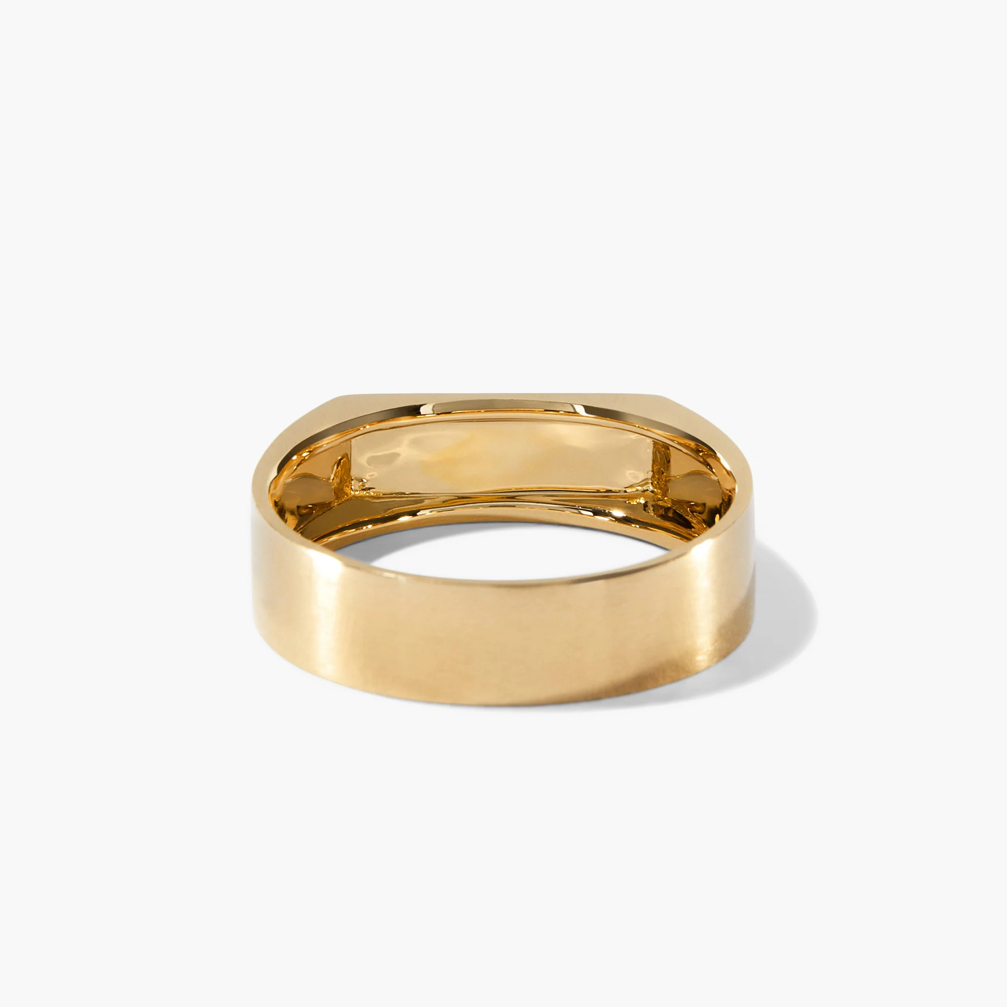 Slim Rectangular Signet Ring - Image 29