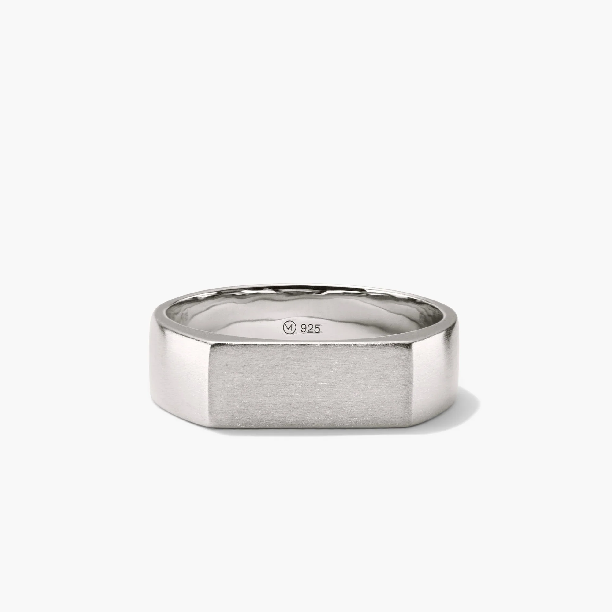 Slim Rectangular Signet Ring - Image 31