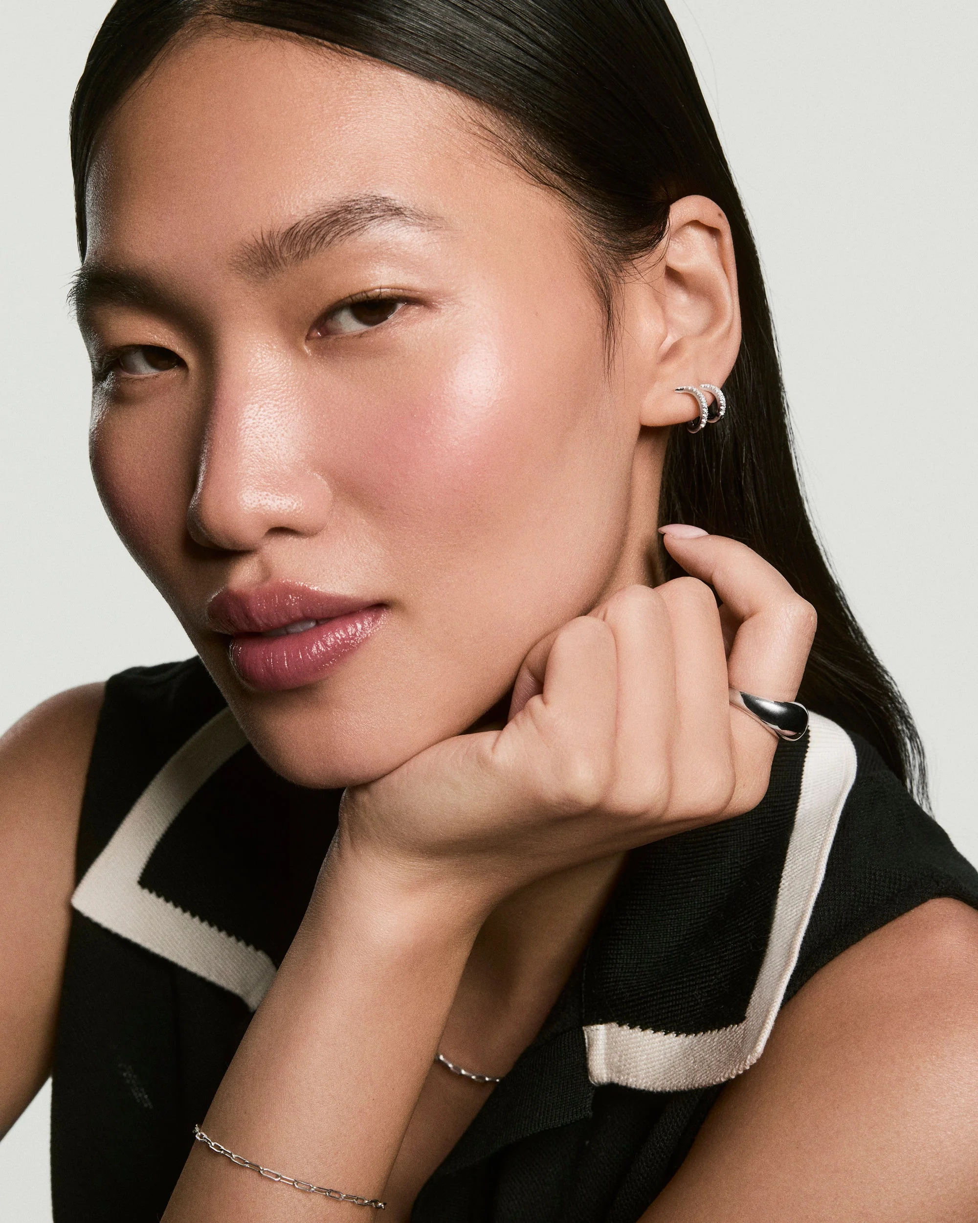 Tennis Double Hoops - Image 5