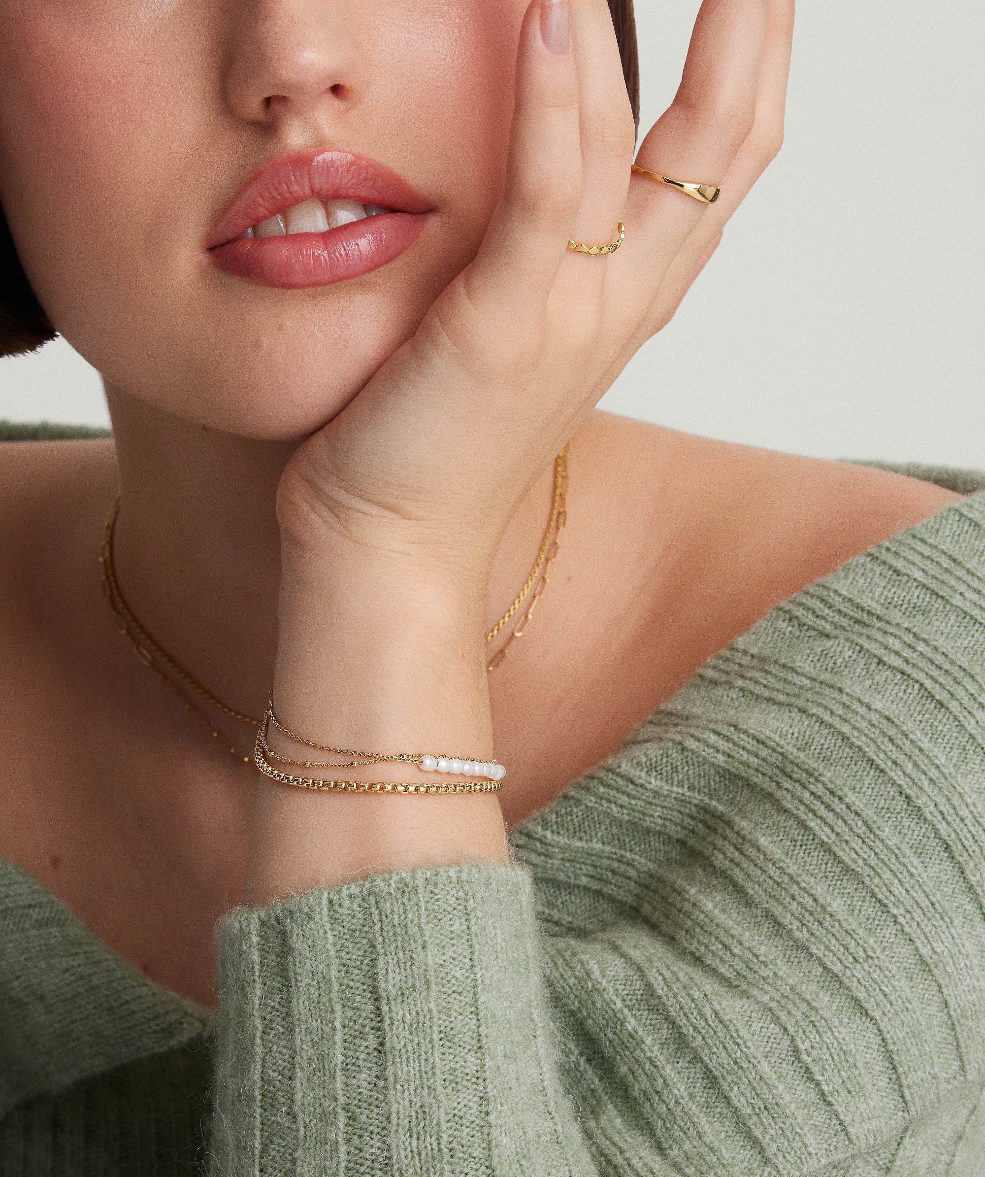 Tiny Pearl Bracelet - Image 3