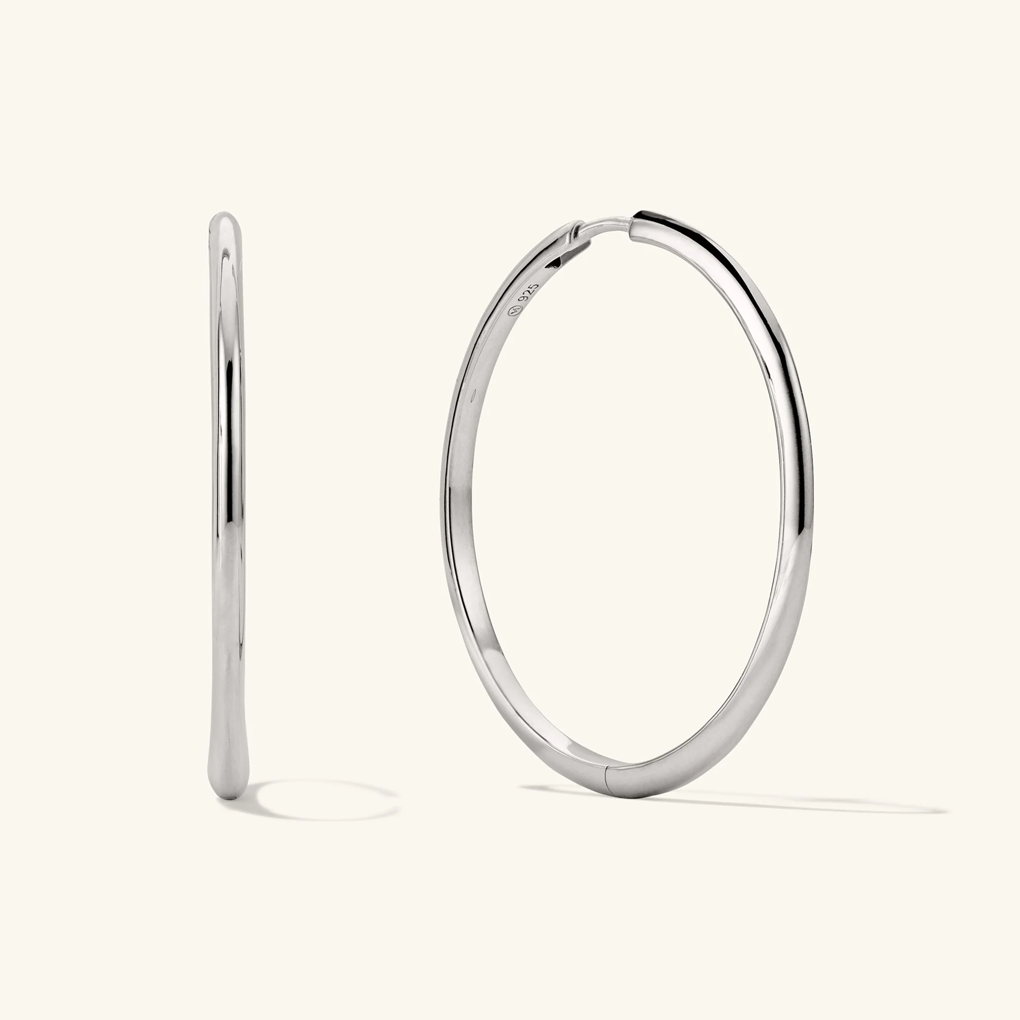 Tube Oversized Hoops - Image 6